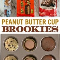 Peanut Butter Cup Brookies