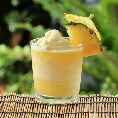 Boozy Dole Whip with Rum