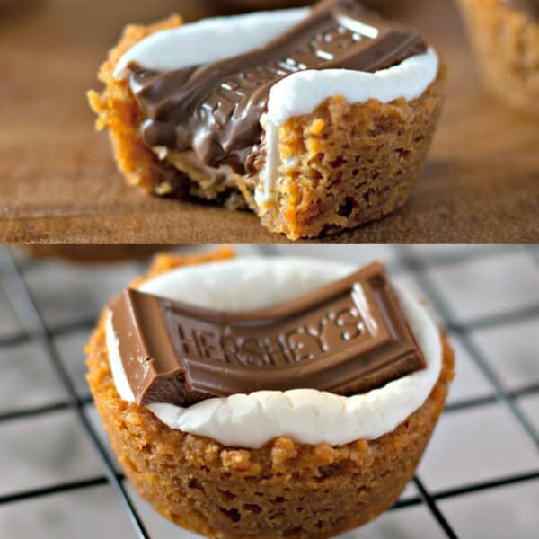 S'mores Cookie Cups