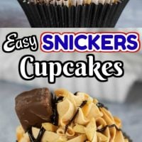 Snickers Cupcakes Pin