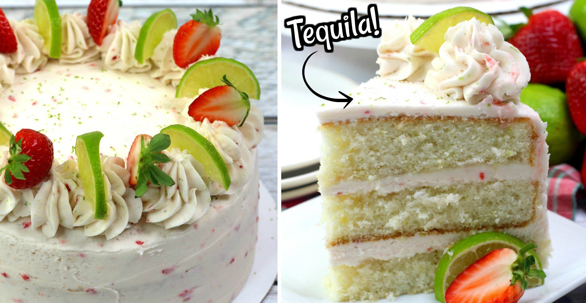 Strawberry Margarita Cake with Tequila Frosting Kitchen Fun With My 3