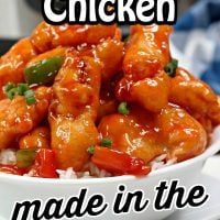 Instant Pot Sweet and Sour Chicken Pin