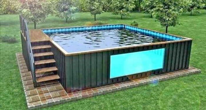 Shipping Container Pools