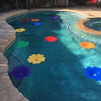 Solar Flowers for the Pool