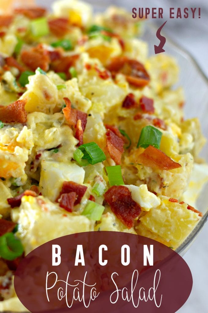 Bacon Potato Salad Recipe on Pinterest