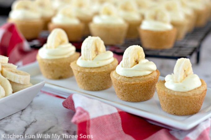 Easy Banana Pudding Cookie Cups