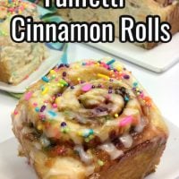 Funfetti Cinnamon Rolls Recipe