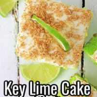 Key lime cake recipe