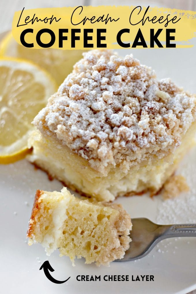 Lemon Cream Cheese Coffee Cake on Pinterest