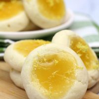 lemon thumbprint cookies