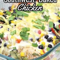 Southwest baked chicken
