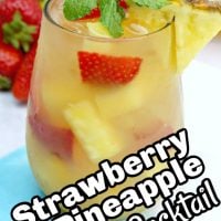 strawberry pineapple cocktail