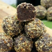 Baileys Chocolate Balls With Nuts Truffles
