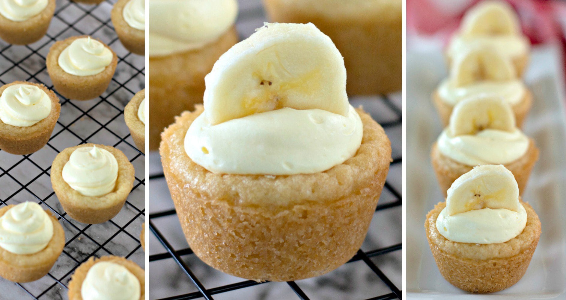 Easy Banana Pudding Cookie Cups Kitchen Fun With My 3 Sons