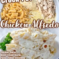 Crock Pot Chicken Alfredo