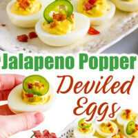 Jalapeno Deviled Eggs pin