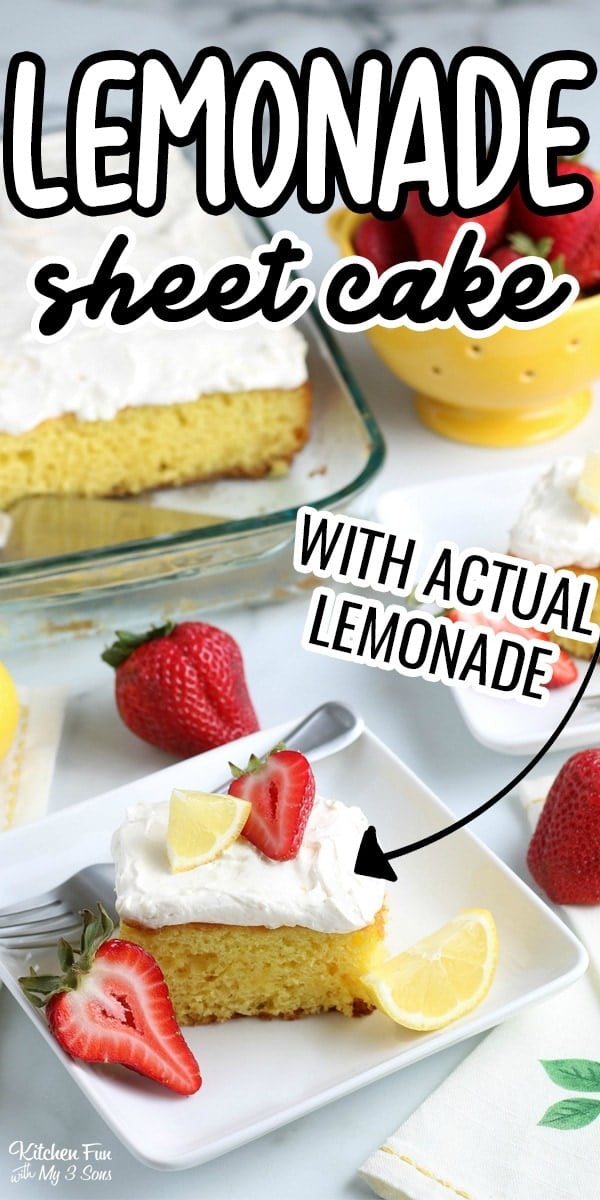 lemonade Sheet Cake