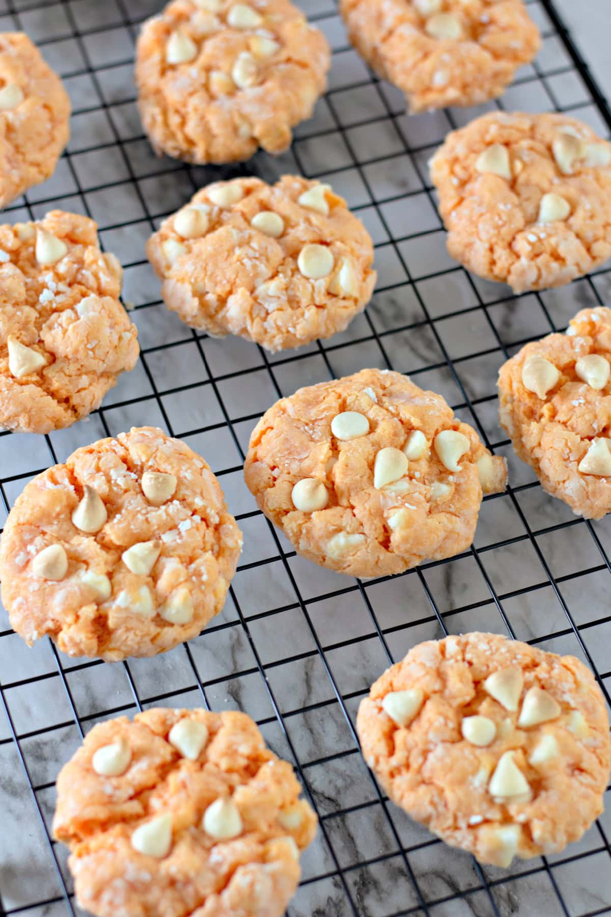 baking orange creamsicle cookies