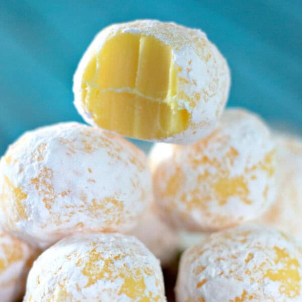 White Chocolate Lemon Truffles feature