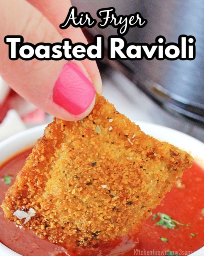 air fryer toasted ravioli recipe
