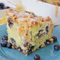 Blueberry Coffee Cake with Streusel Topping