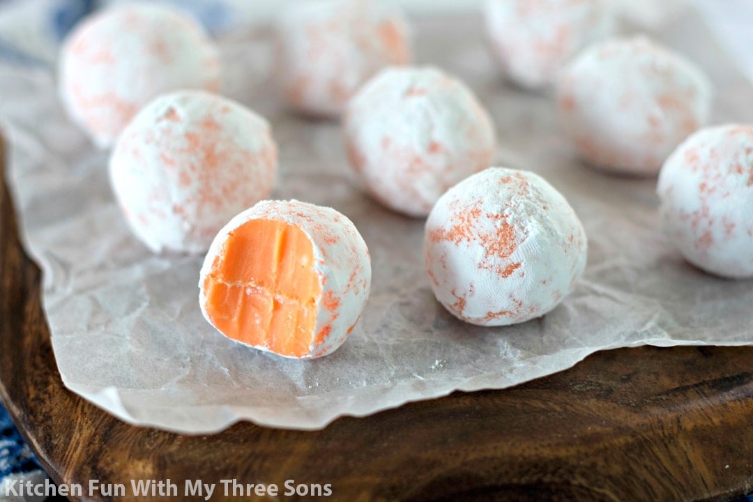 No Bake Orange Creamsicle Truffles Kitchen Fun With My 3 Sons