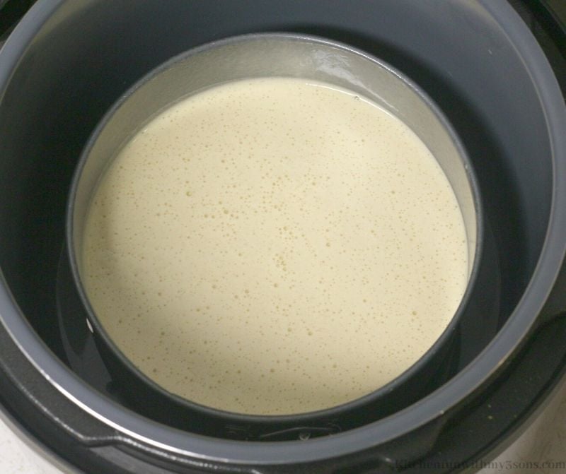 angel food cake in the instant pot