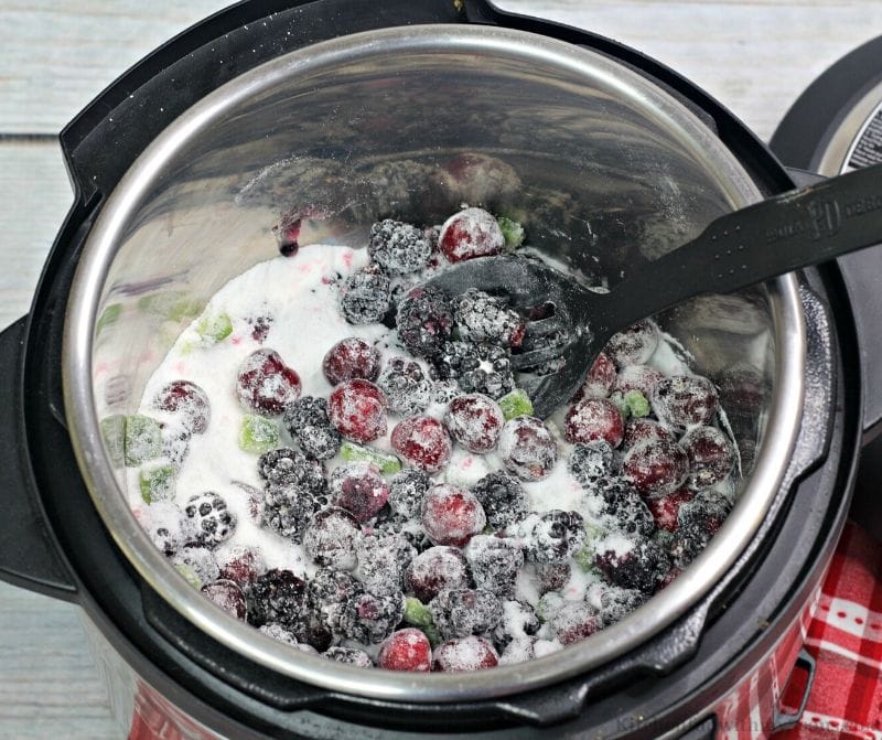 Instant Pot Double Berry Pepper Jam