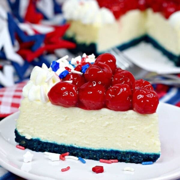 Instant Pot Patriotic Cheesecake