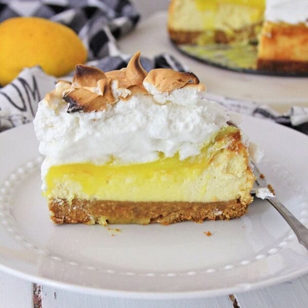 lemon meringue cheesecake