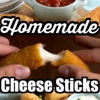 Homemade Cheese Sticks Pin