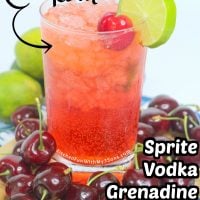 Cherry Limeade Cocktail