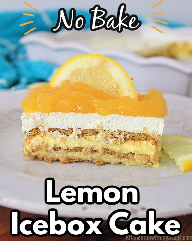 lemon icebox cake