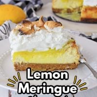 lemon meringue cheesecake