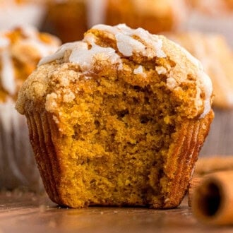 Pumpkin Streusel Muffins feature