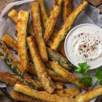 Zucchini Fries feature