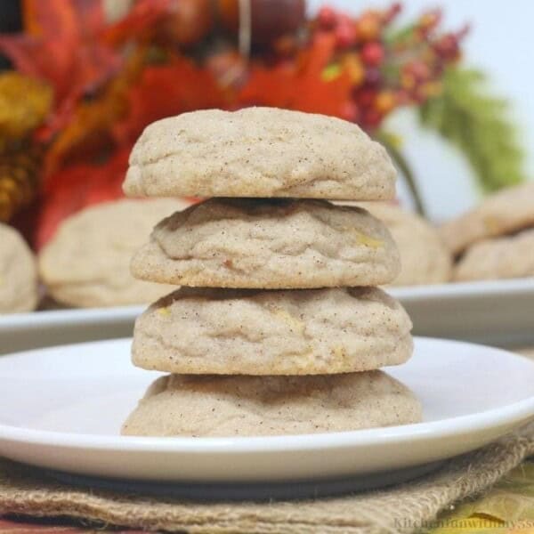 Apple Snickerdoodle Cookies