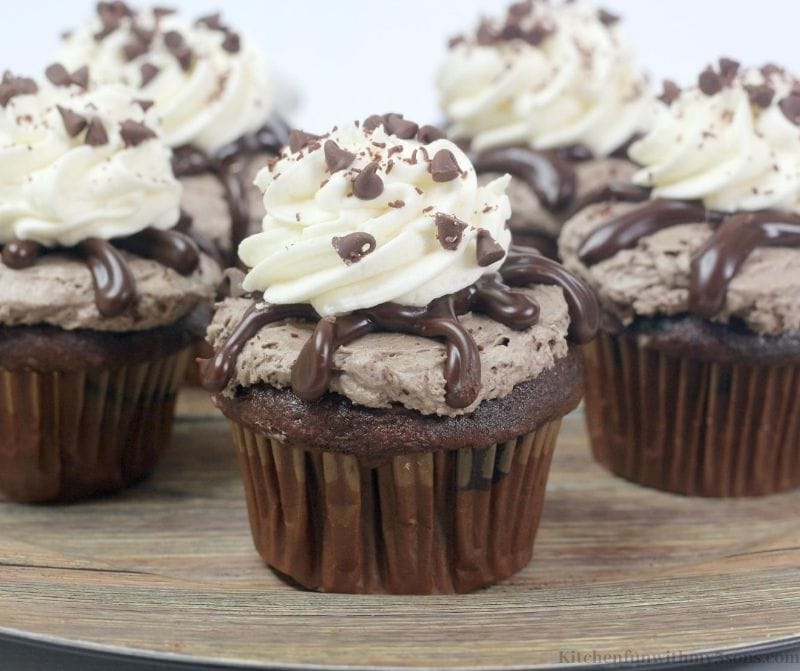 chocolate mousse cupcakes