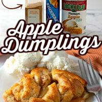 3-ingredient Apple Dumplings