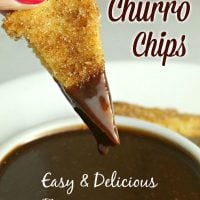 Baked Churro Chips