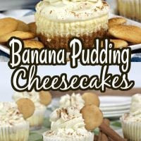 Banana Pudding Cheesecakes