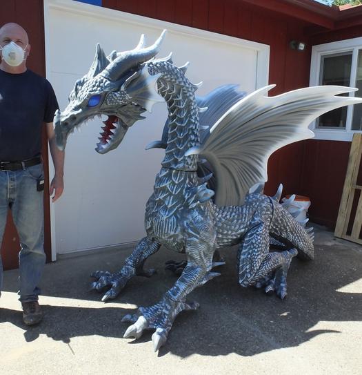 giant dragon decoration