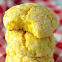 Lemon Cake Mix Cookies feature