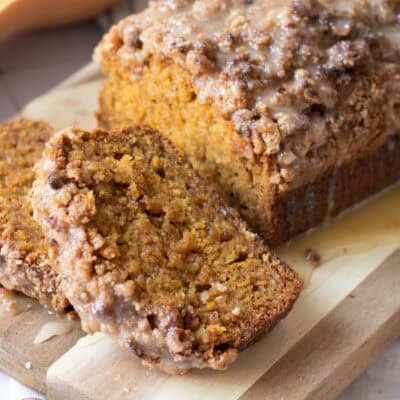Pumpkin Streusel Bread feature