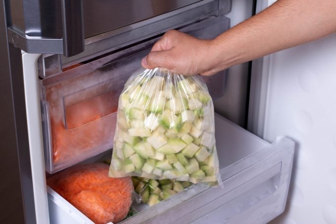 Frozen Zucchini