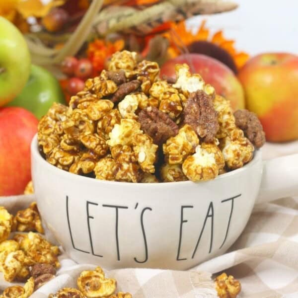 Apple Bourbon Popcorn
