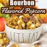 Apple Pie Bourbon Flavored Popcorn Mix