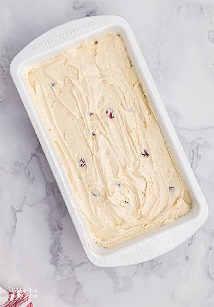 Baking A Pound Cake with Cranberries