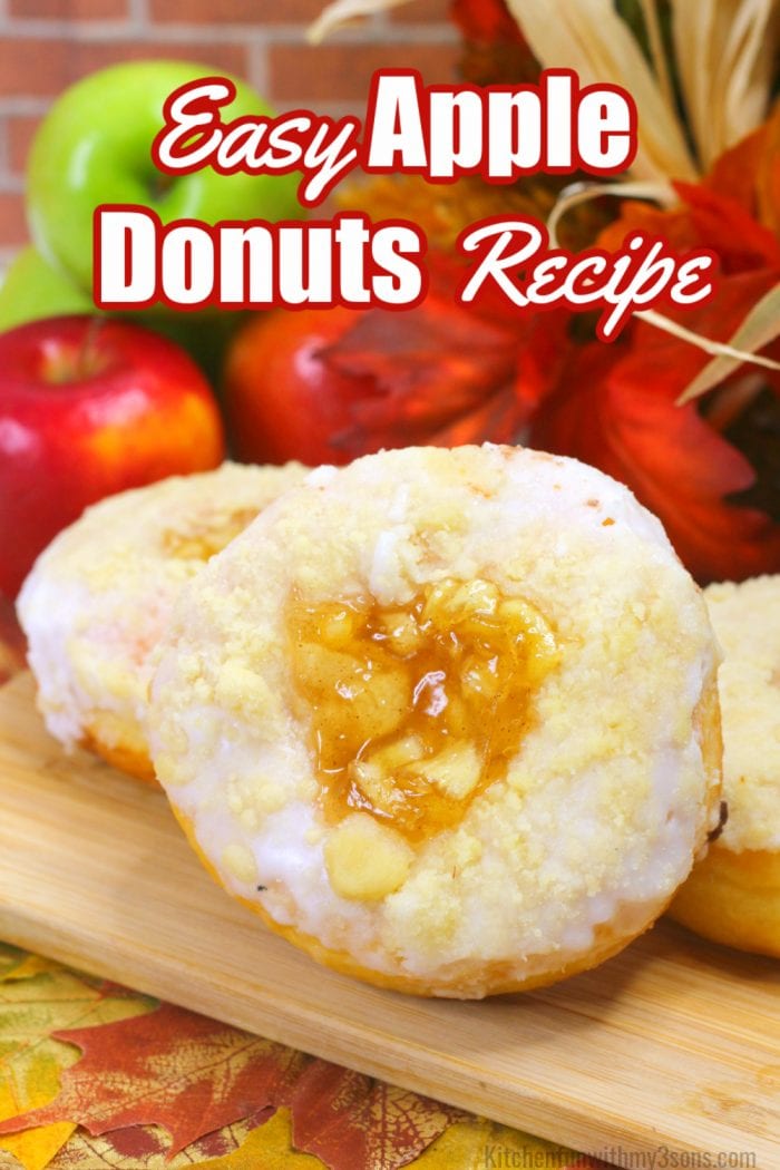 easy apple pie donuts