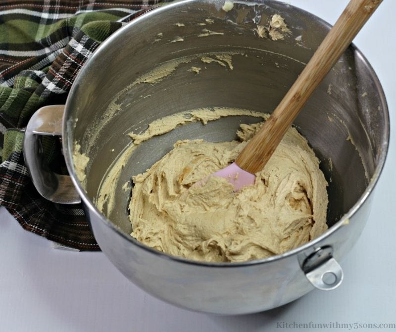 All your ingredients mixed in a bowl to form your batter.